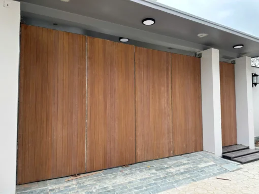 Cổng gỗ nhựa ngoài trời - Hình ảnh 10