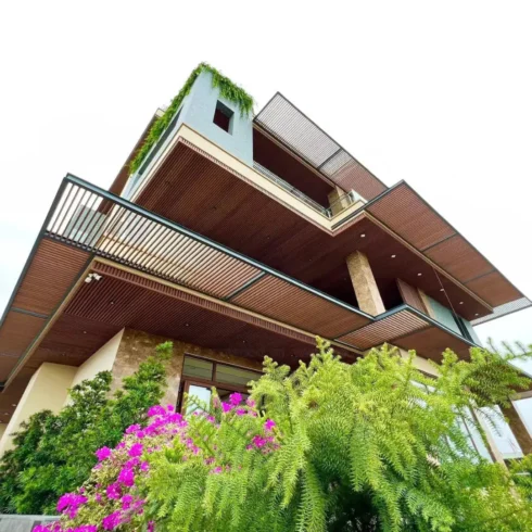 Giàn Hoa Gỗ Nhựa - Hình ảnh 10