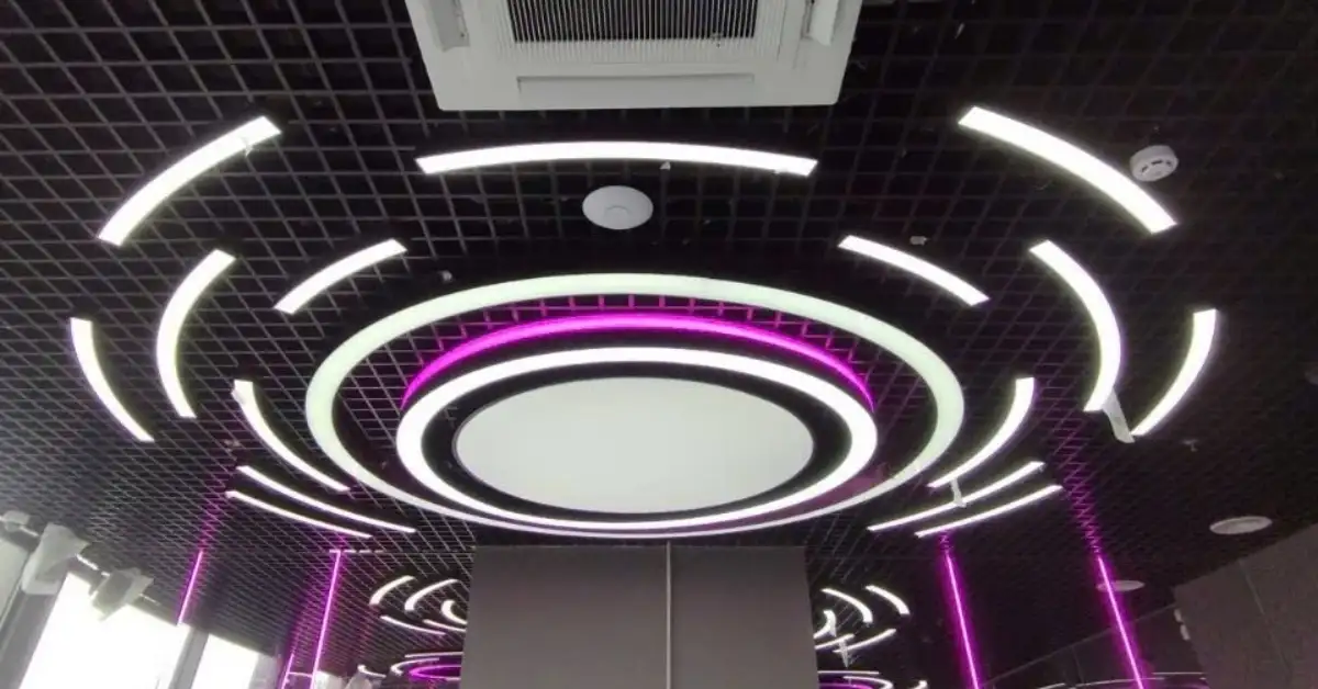 Đèn LED uốn cong tính thẩm mỹ cao