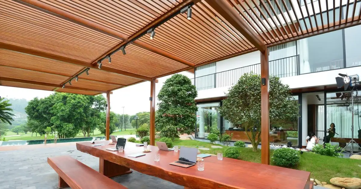 Pergola Gỗ Nhựa-Độ Bền Vượt Trội