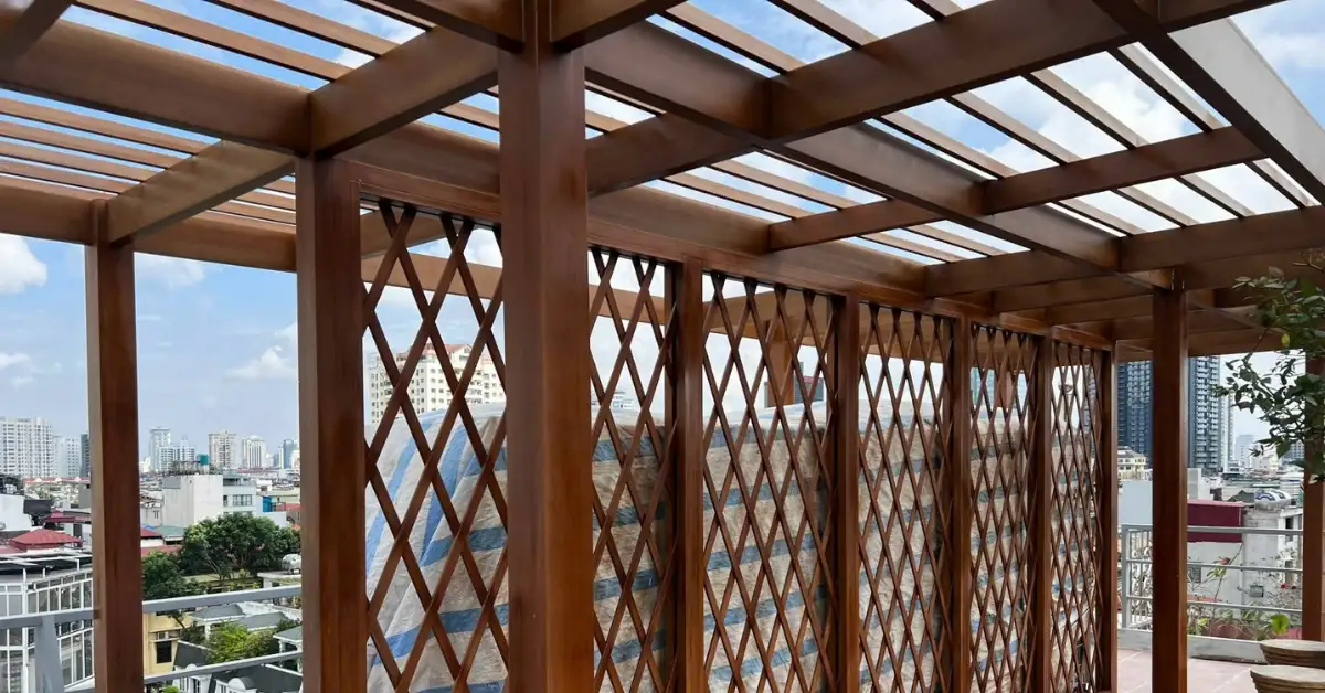 Pergola bền dẹp