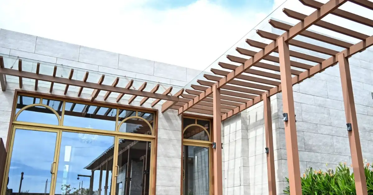 Pergola WPC thẩm mỹ