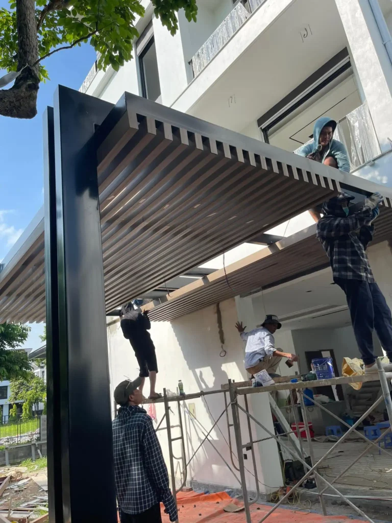 Thi công chuyên nghiệp cùng Kiến Mộc Phát