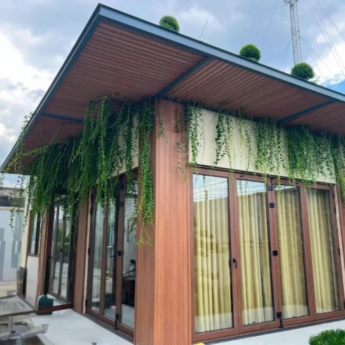 Giàn Hoa Gỗ Nhựa - Hình ảnh 8