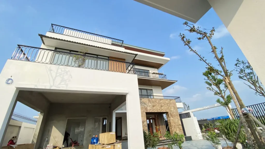 Villa Bắc Giang trước khi lắp đặt Villa Bắc Giang trước khi lắp đặt