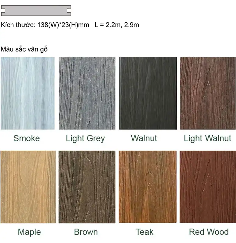 Sàn ngoài trời 2 lớp EW-CD01 Sàn ngoài trời 2 lớp EW-CD01