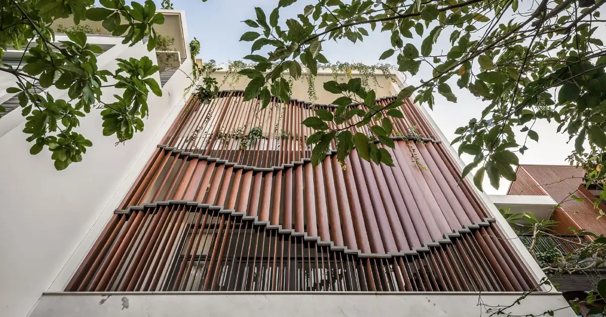Flexible Façade House - sự kết hợp của nét truyền thống và hiện đại