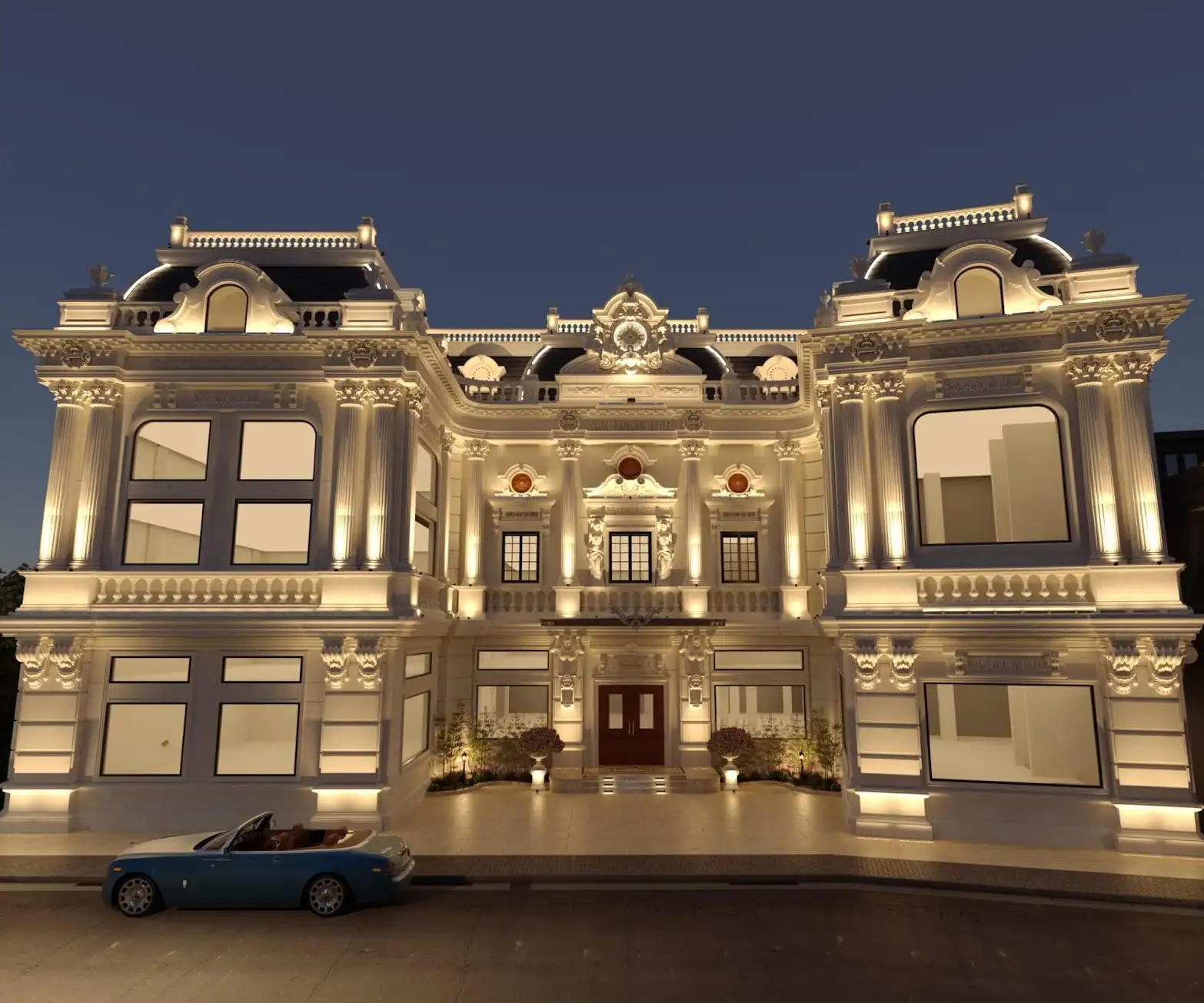 Đèn LED ngoài trời