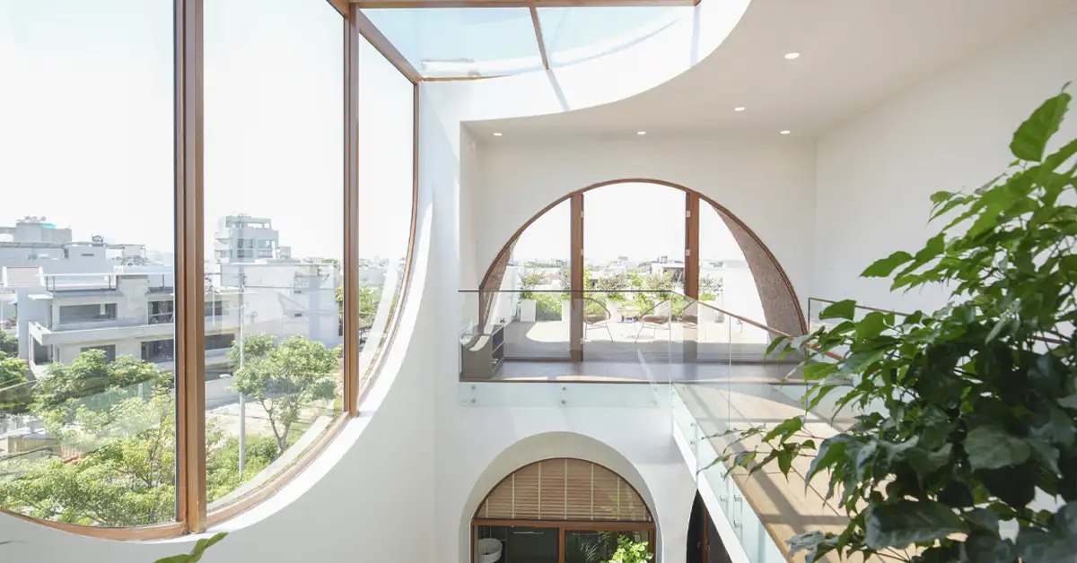 Vux-House - Nhà ống đô thị với nét truyền thống và hiện đại