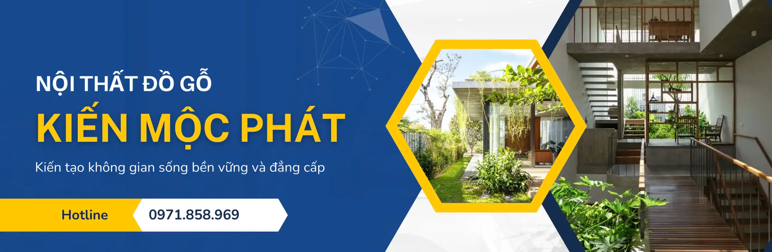 Kiến Mộc Phát - nơi chuyên cung cấp các giải pháp bền vững bằng gỗ nhựa