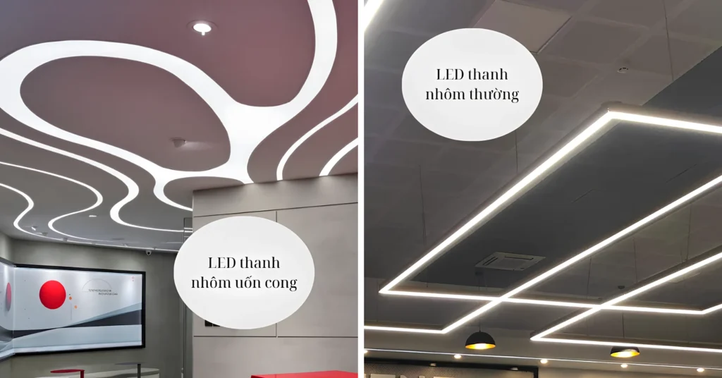 2 loại LED thanh nhôm