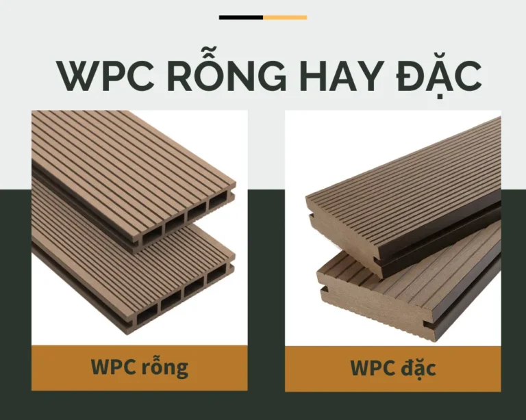 WPC rỗng hay đặc