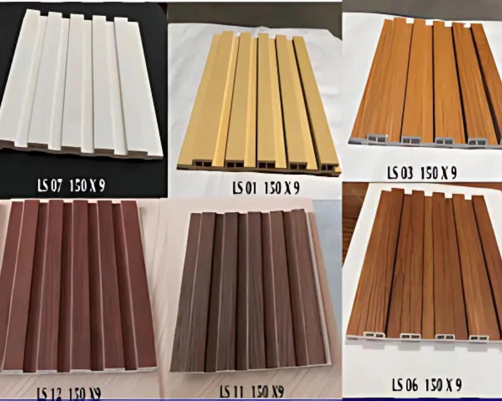 Một số mẫu lam gỗ nhựa trang trí