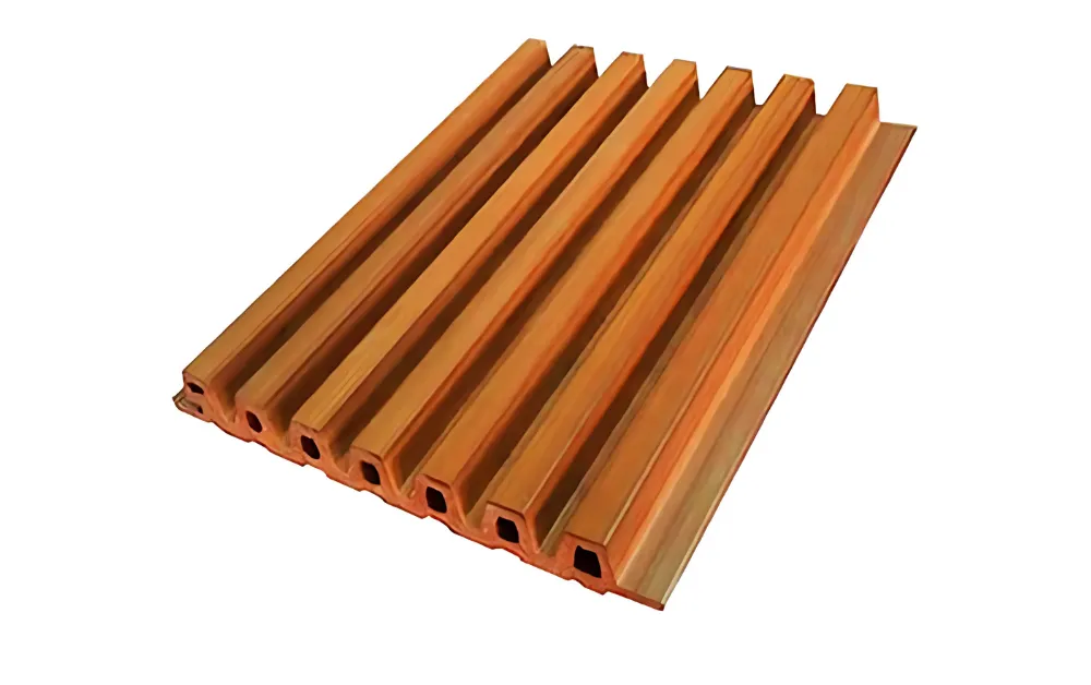 Tấm ốp nan sóng - lam sóng gỗ nhựa Tấm ốp nan sóng - lam sóng gỗ nhựa