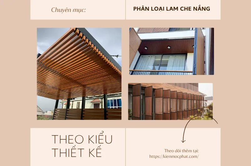 Sự đa dạng của lam chắn nắng Sự đa dạng của lam chắn nắng