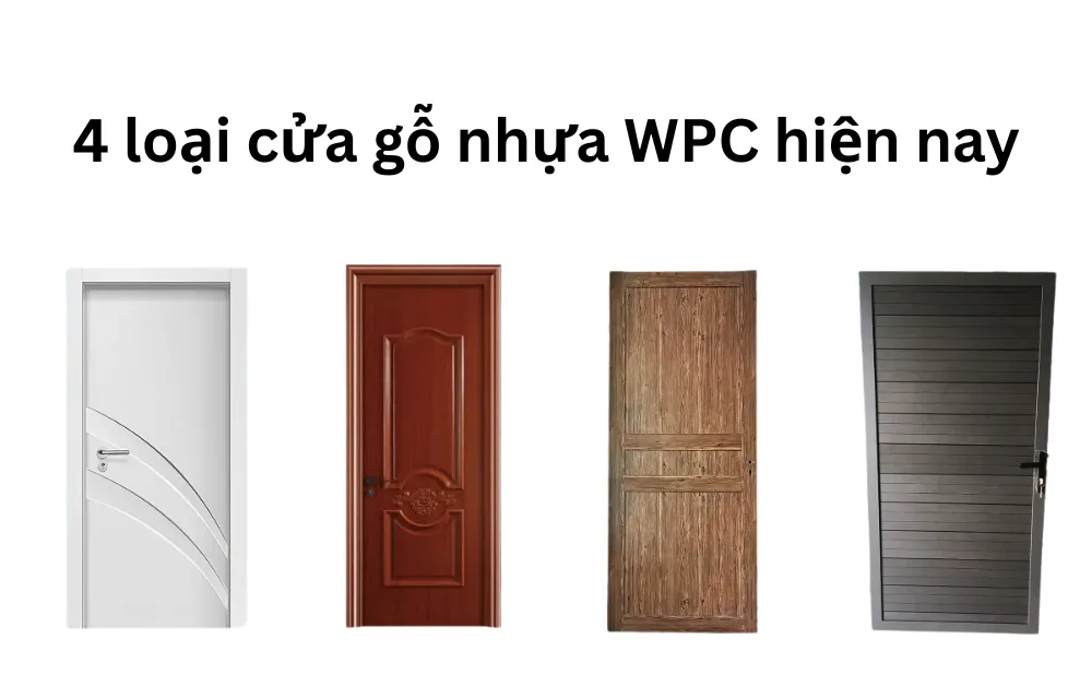 4 loại cửa gỗ nhựa WPC hiện nay 4 loại cửa gỗ nhựa WPC hiện nay