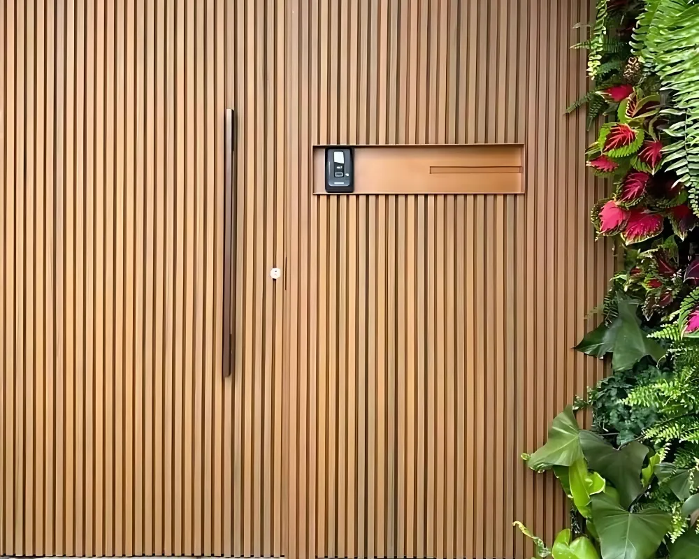 Cổng Gỗ Nhựa Composite