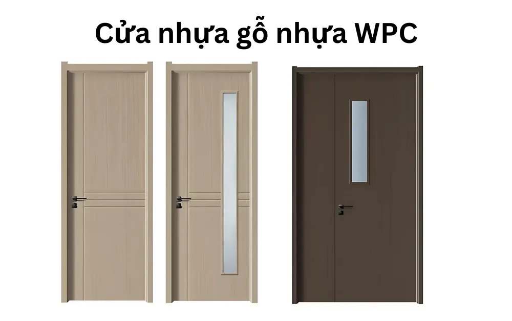Cửa nhựa gỗ nhựa WPC Cửa nhựa gỗ nhựa WPC