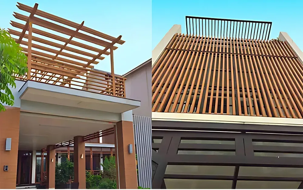 Lam chắn nắng ban công Lam chắn nắng ban công