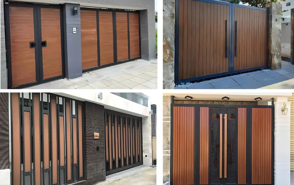 Tổng Hợp Mẫu Cổng Gỗ Nhựa Ngoài Trời Đẹp, Bền, Sang Trọng Đẹp Và Thịnh Hành Nhất Năm 2025