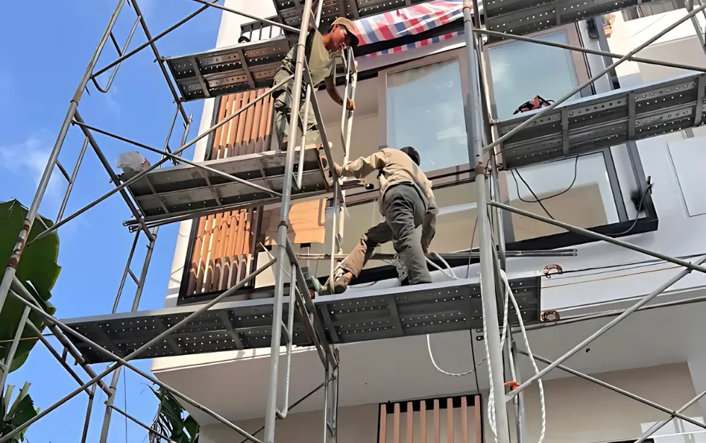 Thi công lam chắn nắng ban công - Kiến Mộc Phát Thi công lam chắn nắng ban công - Kiến Mộc Phát