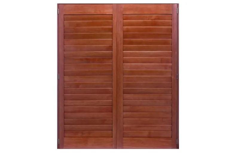 Xu hướng sống xanh với cửa chớp gỗ nhựa
