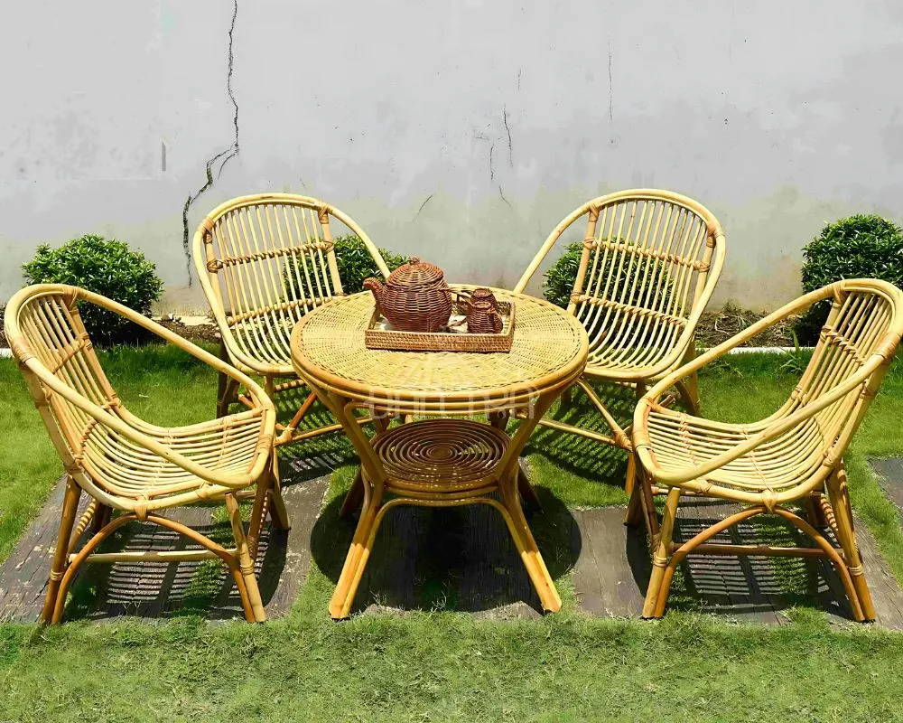 Bàn Ghế Mây Đan