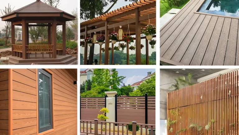 Các thiết kế ứng dụng gỗ nhựa composite cho biệt thự