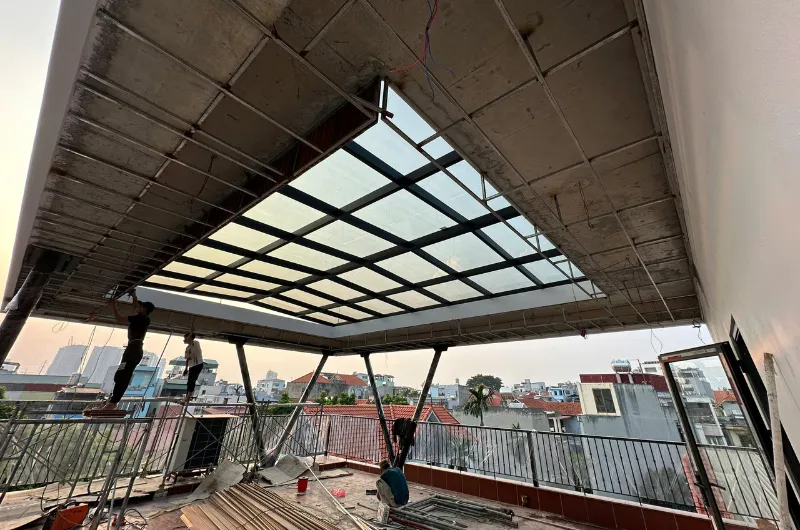 Đội ngũ thi công chuyên nghiệp, nhanh chóng và đảm bảo