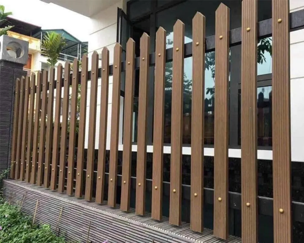 Hàng rào gỗ nhựa composite