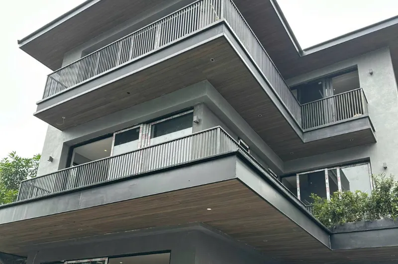 Hình ảnh hoàn thiện của tấm ốp gỗ nhựa