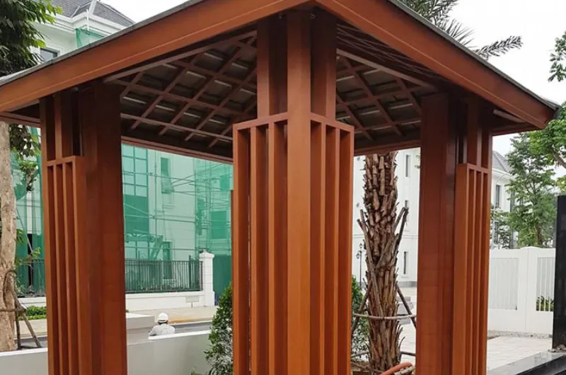 Hình ảnh minh hoạ về chòi gỗ ngoài trời