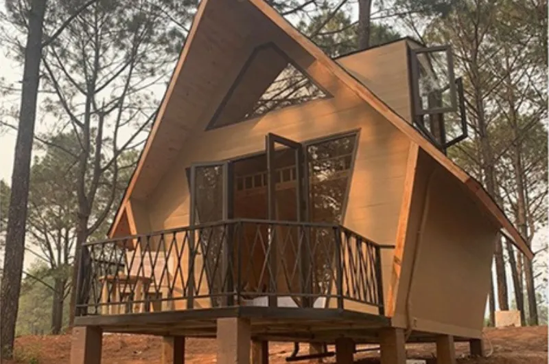 Những ưu điểm trên đảm bảo cho việc bungalow gỗ nhựa được sử dụng ở điều khiện khắc nghiệt