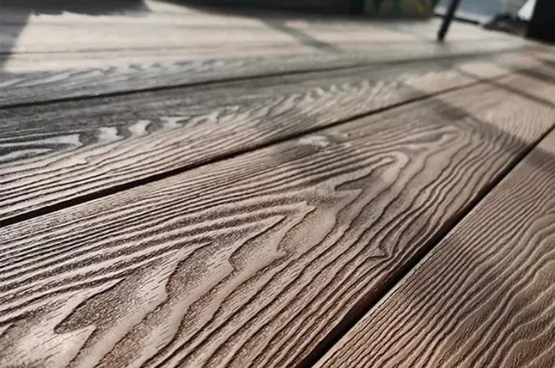 Sàn gỗ nhựa 3D có tính bền bỉ và nét đẹp tuyệt vời