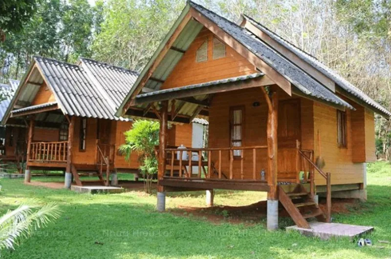 Vì sự bền bỉ và tiết kiệm mà nhà bungalow được tin dùng ở homestay và nhà nghỉ