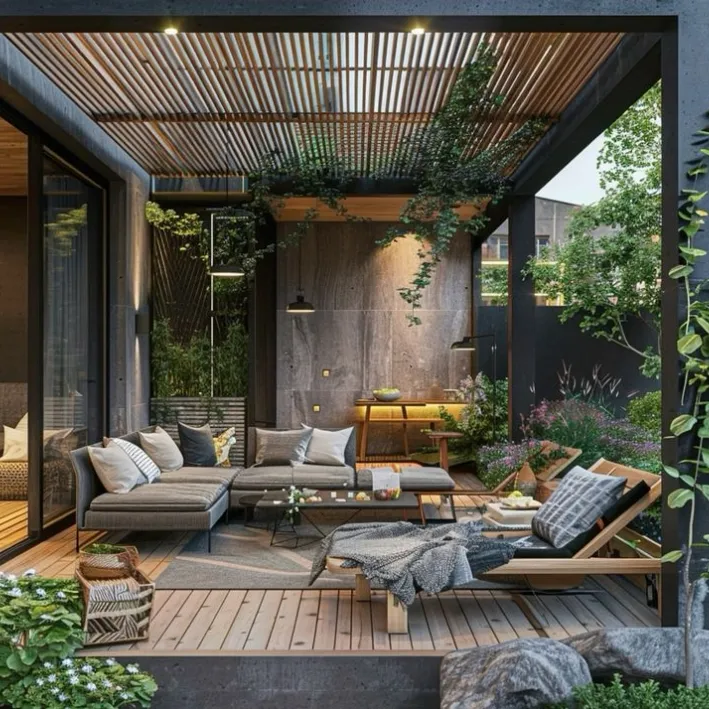 Giàn hóa gỗ nhựa wpc