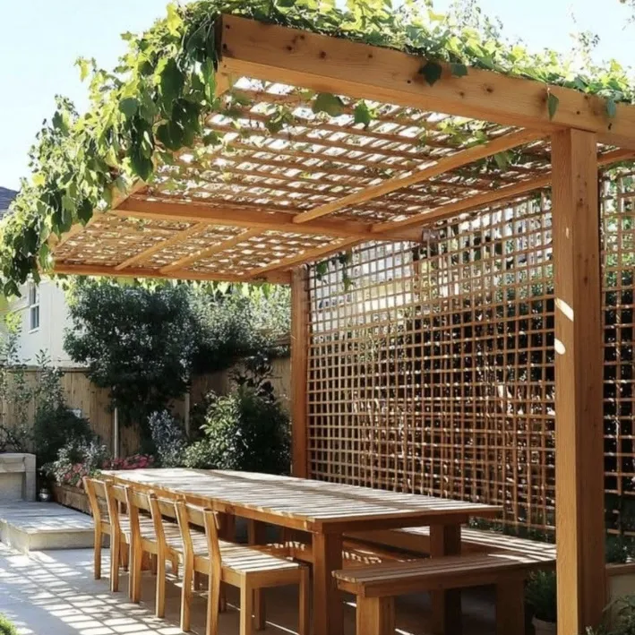 Pergola sân vườn