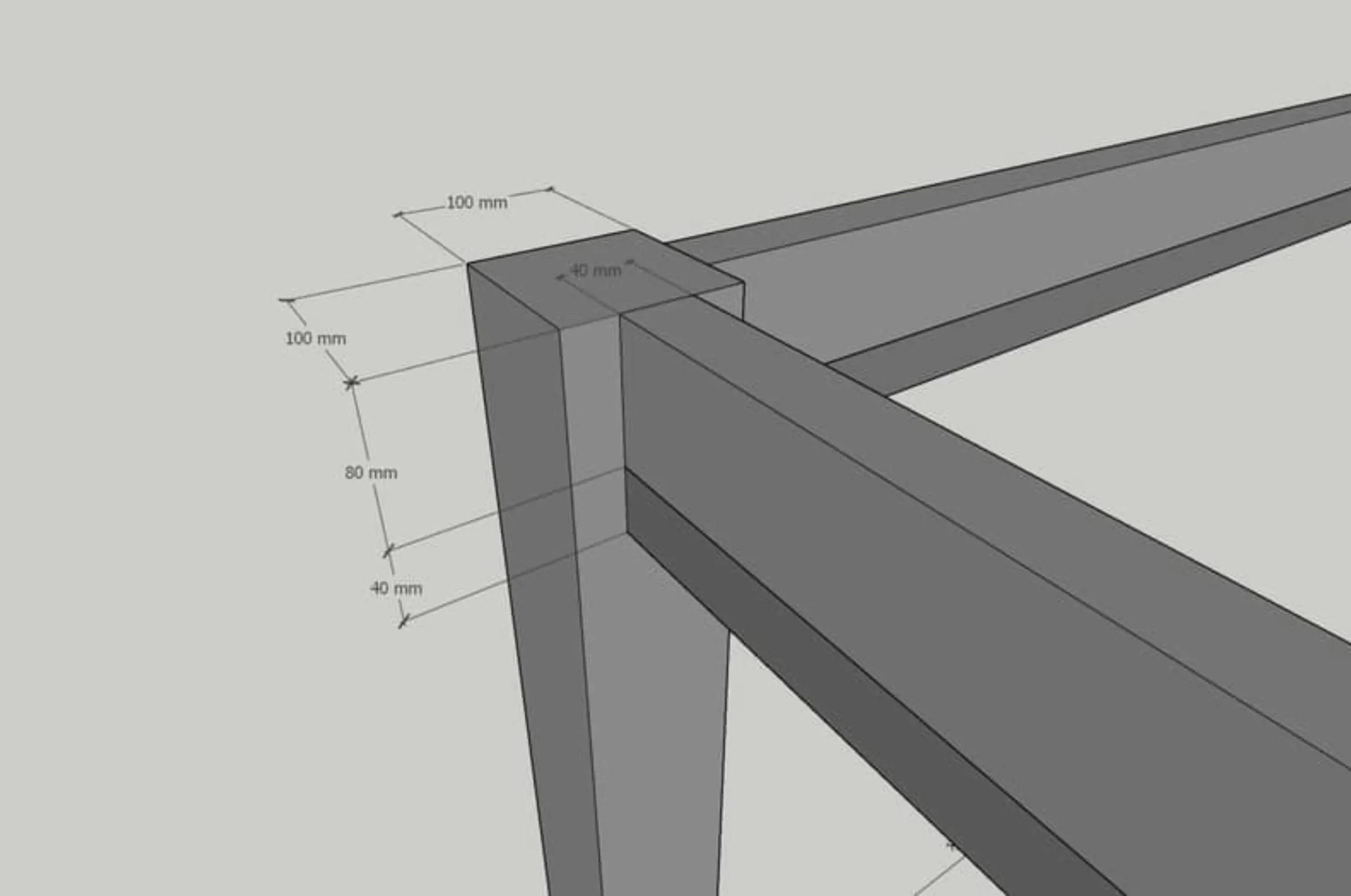 Xác định kích thước và vật tư Pergola