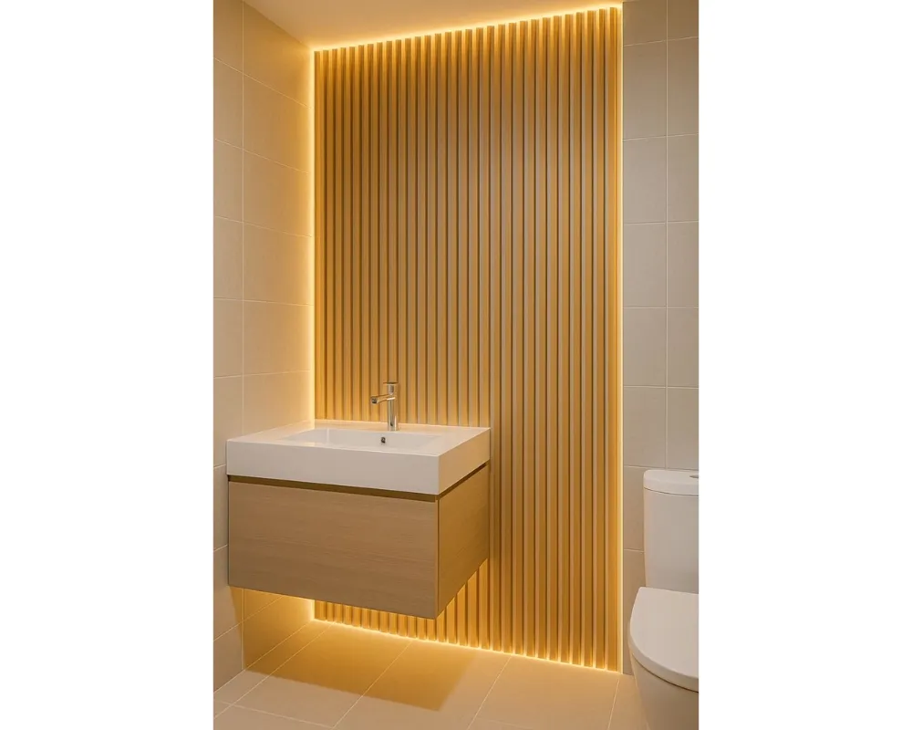 Lam tường nhựa giả gỗ