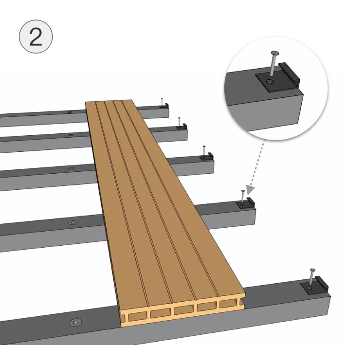 Lắp đặt sàn gỗ nhựa hồ bơi
