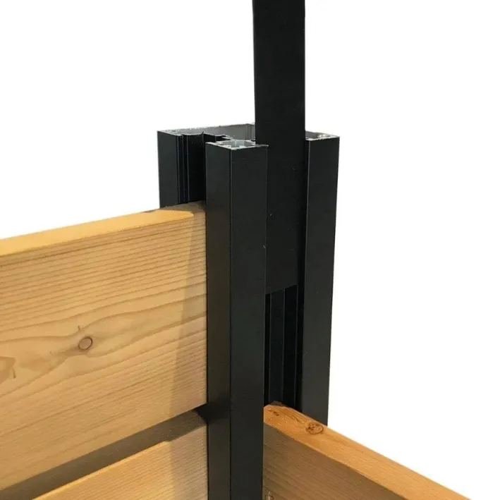 Lắp ráp tấm chắn nước gỗ nhựa