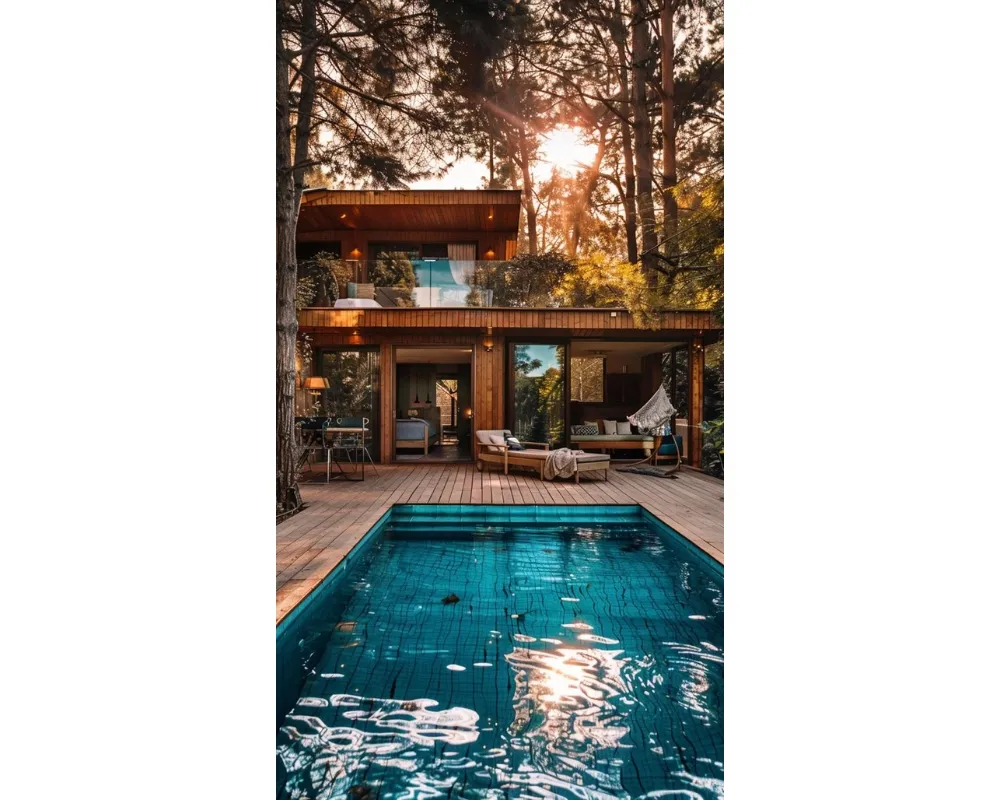 Nan gỗ nhựa ngoài trời trong quán cà phê, spa, homestay – Bí quyết tạo cảm giác ấm cúng và gần gũi thiên nhiên