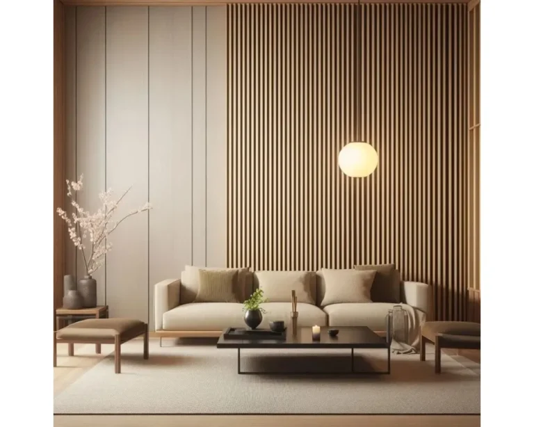 Nan ốp tường phòng khách