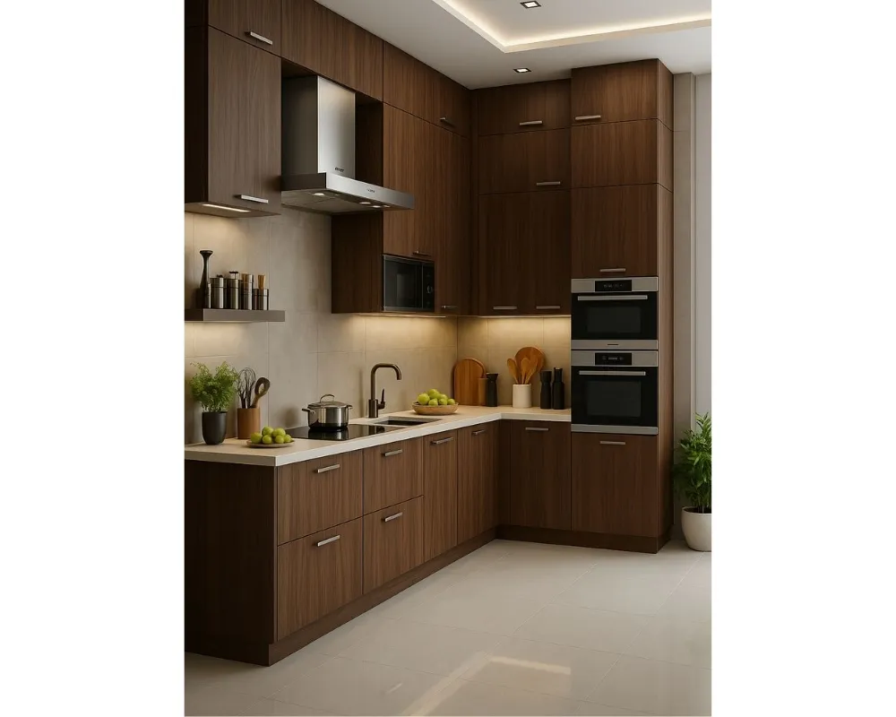 Vật liệu gỗ nhựa WPC dùng làm tủ bếp chống nước, chống mối mọt