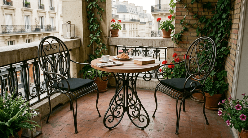 bàn ghế gỗ nhựa