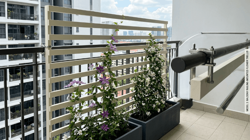 giàn hoa gỗ nhựa