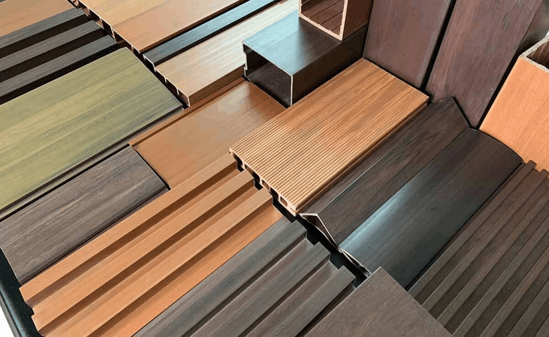 gỗ nhựa ngoài trời