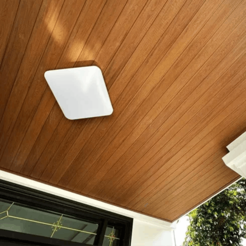 gỗ nhựa ốp trần