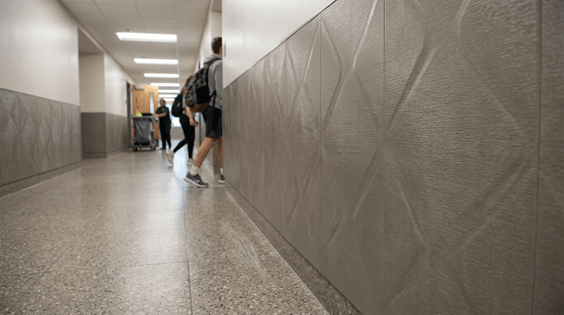 gỗ nhựa ốp tường