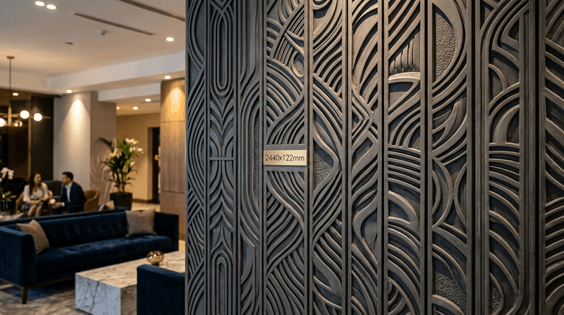 gỗ nhựa ốp tường